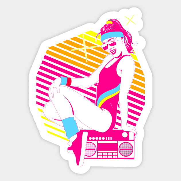 Disco Sticker by dolceQ